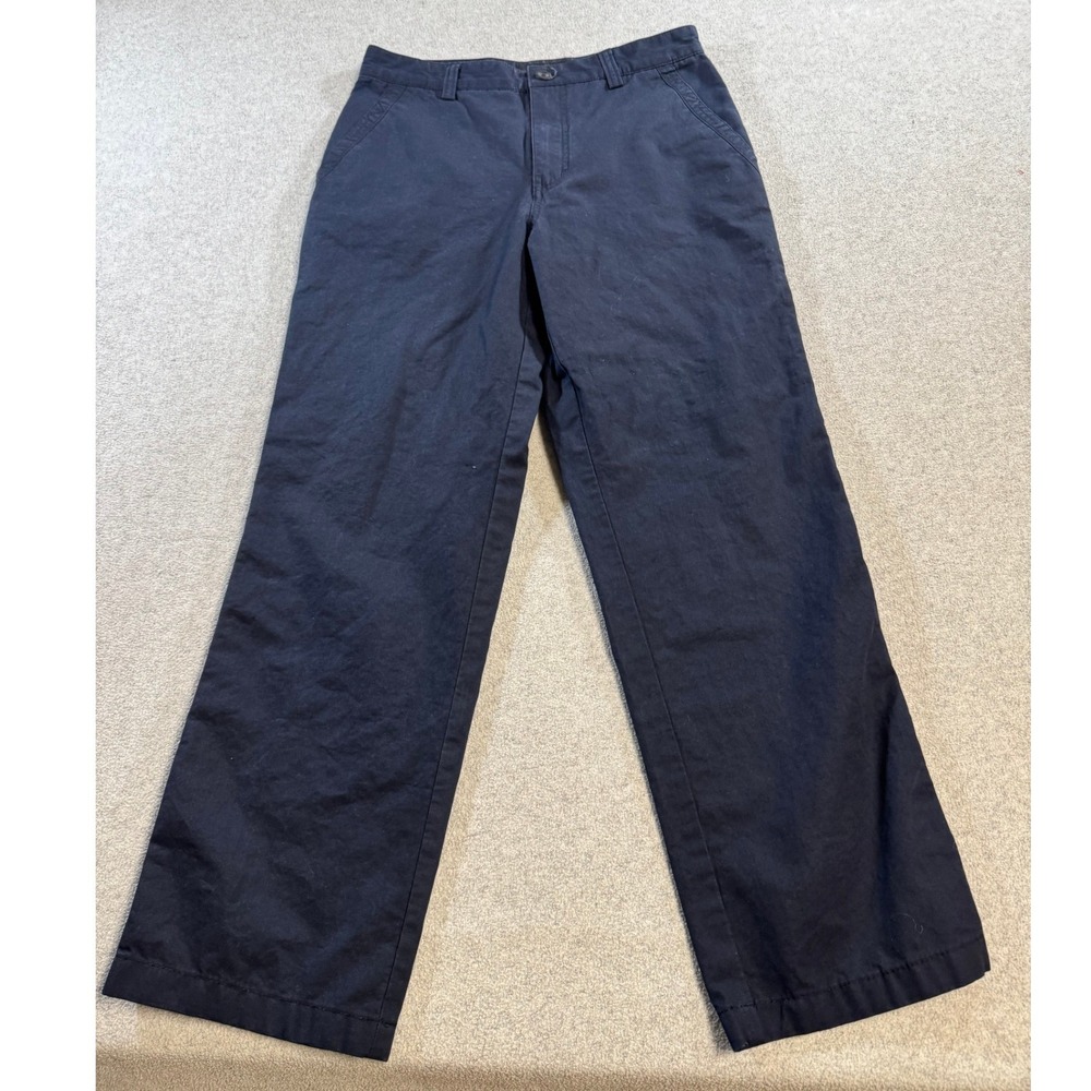 Jeep Chino Pants Mens 30 Navy Blue Good Straight Leg Cotton Twill Rugged Casual‎